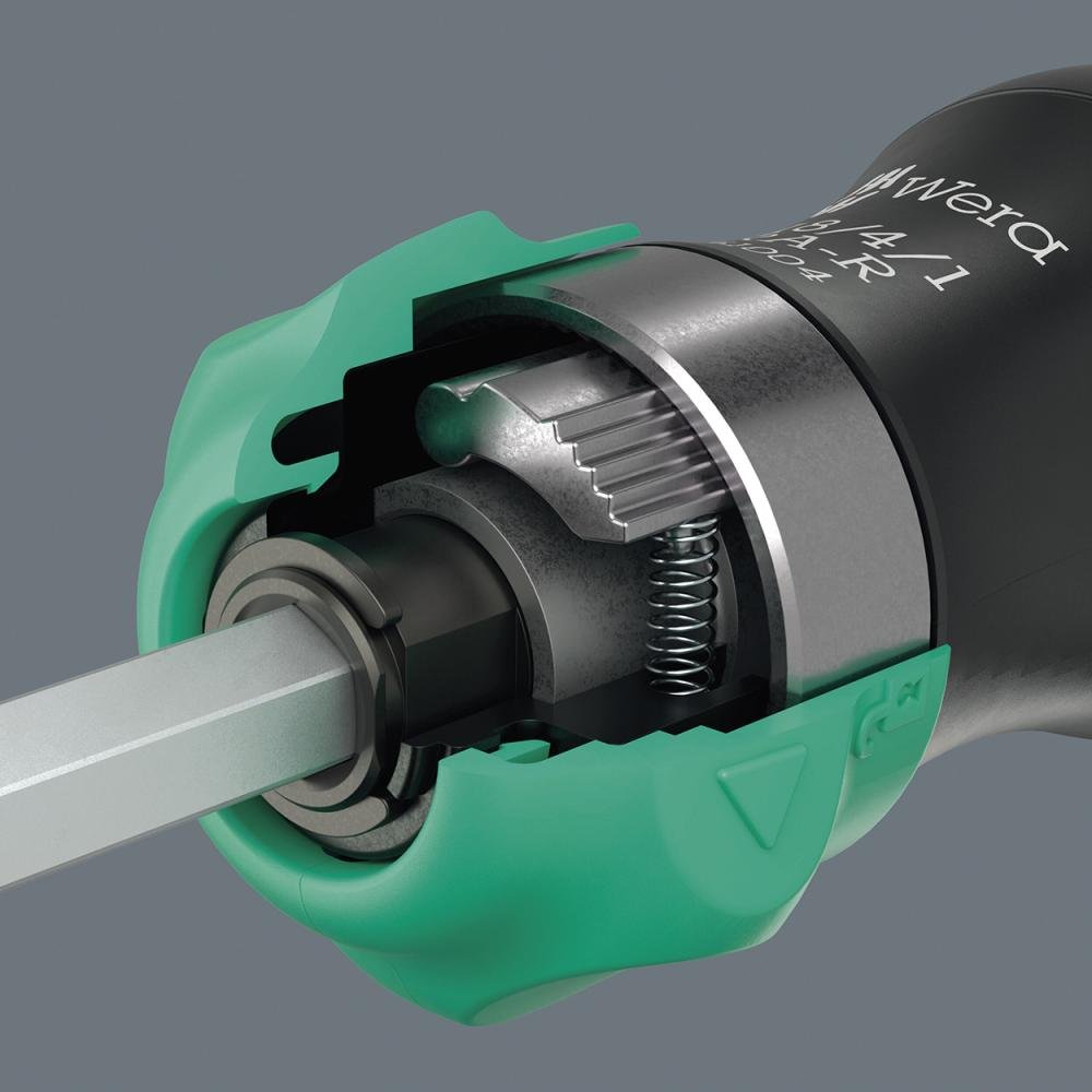 WERA Bit-Magazinhandhalter 1/4" Kraftform Kompakt 20RA-R 6-teilig in Tasche Produktbild img2 L