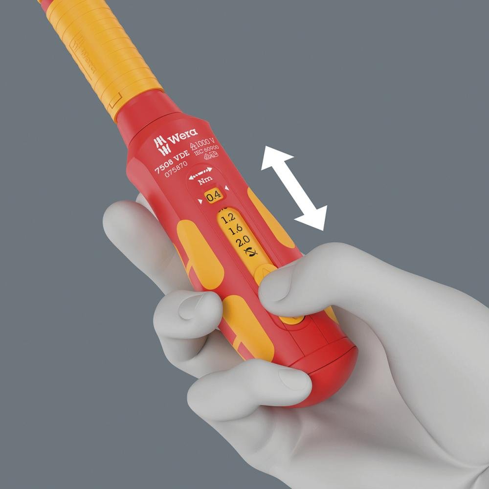 WERA Drehmomentschrauber-Set Safe-Torque Speed VDE für1/4"-Bits 23-teilig Produktbild img3 L