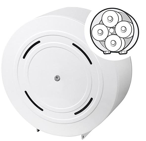 Toilettenpapierspender racon MW KR quattro H320xB320xT125mm Produktbild img1 L