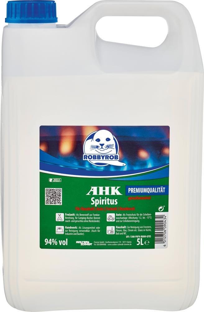Brennspiritus AHK 5l Kanister ROBBYROB Produktbild img1 L