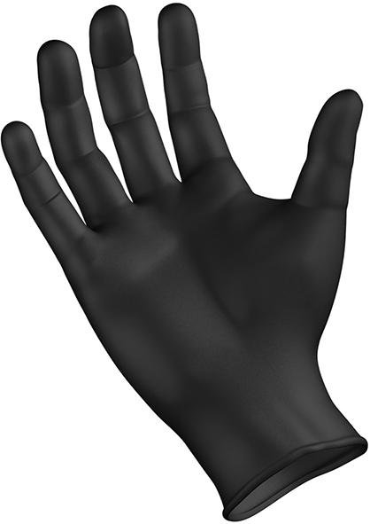 Einweghandschuh SEMPERGUARD® Sapphire XP Black Produktbild img1 L