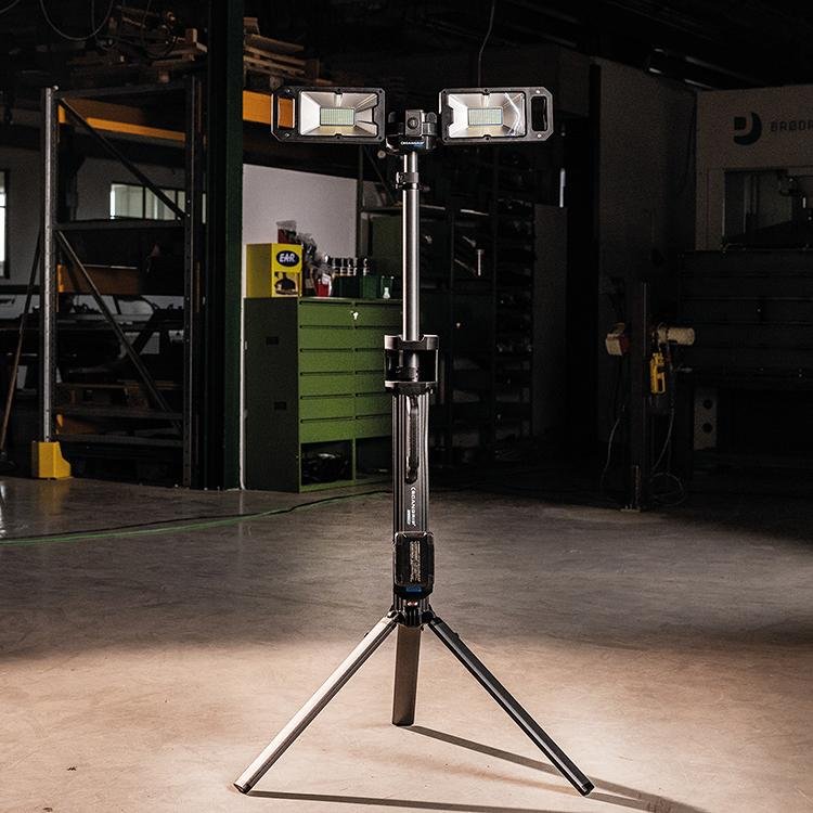 SCANGRIP Akku-BaustrahlerTOWER 8 CONNECT 4000/8000lm ohne Akku Produktbild img6 L