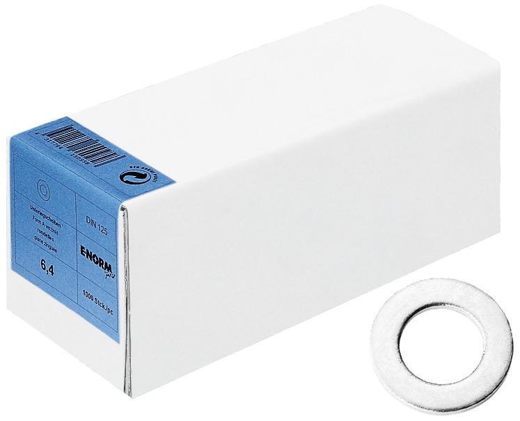 DIN 125 ST galZn A 10,5 KP E-NORMpro Produktbild img1 L