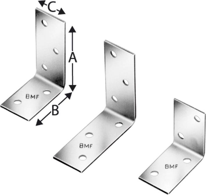 Winkelverbinder ANPS, aus Lochblechen 2,0 mm Produktbild img1 L