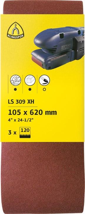 Kurzband SB 3Stck 75x 533mm K120 Klingspor Produktbild img1 L