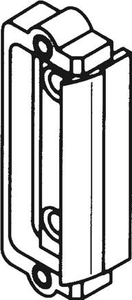 Fallen-Austauschstück Nr.115 hell verzinkt KFV Produktbild img1 L