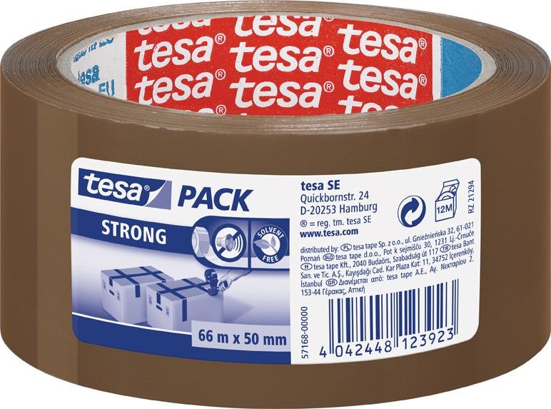 tesapack 66m x 50mm transparent 57167 Produktbild img1 L