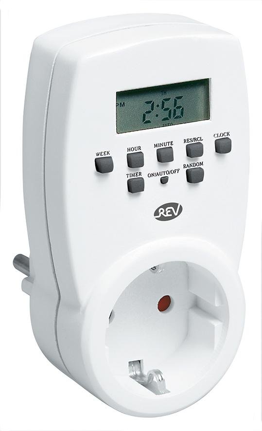 Zeitschaltuhr digital weiß REV REV Produktbild img1 L