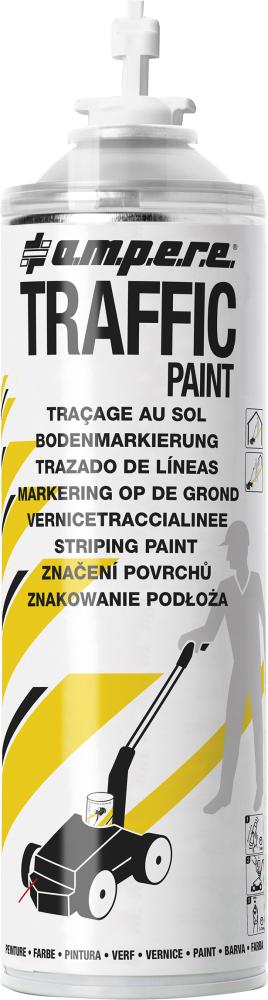 AMPERE Bodenmarkierspray Traffic 2 500ml weiß Produktbild img1 L