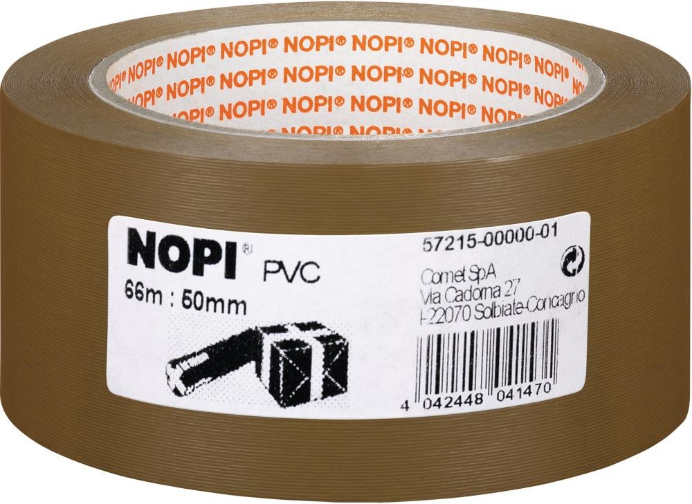 Nopi-Packband Nr.57215 66m:50mm braun Produktbild img1 L