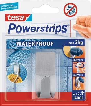 tesa® Powerstrips System-Haken, Waterproof Produktbild img2 L