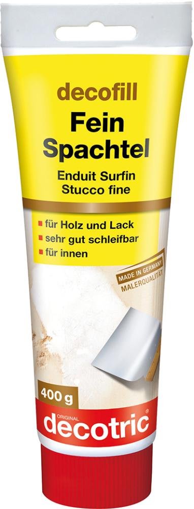 Feinspachtel 400 g Tube decotric Produktbild img1 L