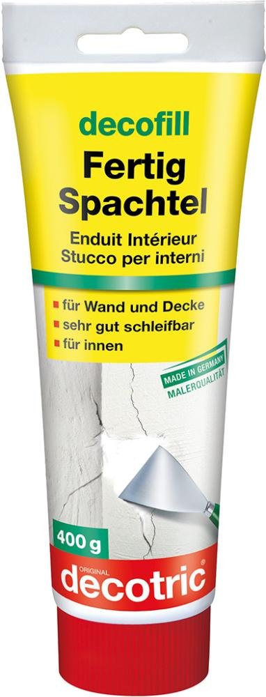 Decofill Fertigspachtel 400 g Tube,innen decotric Produktbild img1 L