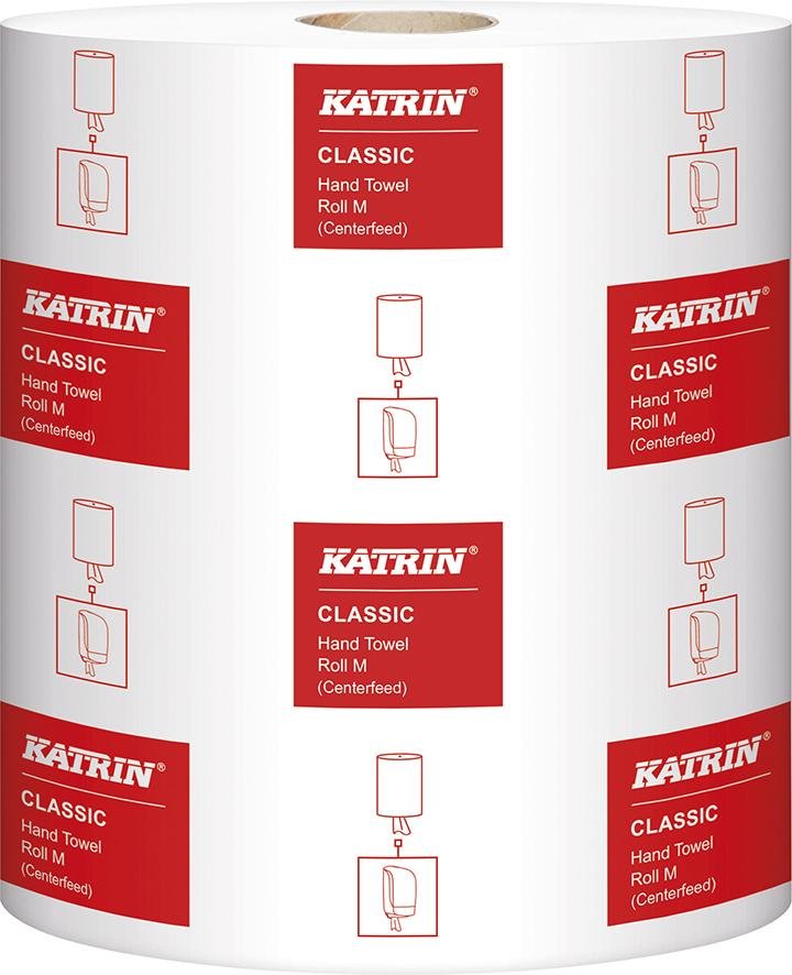 Handtuchrolle 2-lagig 20,5x30cm 500B. hochweiß Produktbild img1 L