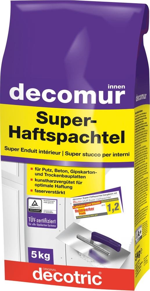 Super-Haftspachtel Decomur 5KG Produktbild img1 L