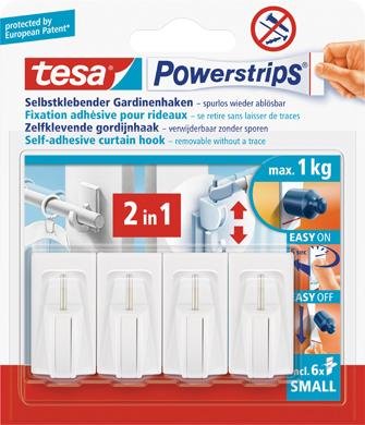 Powerstrips Gardinenhakenweiss tesa Produktbild img1 L