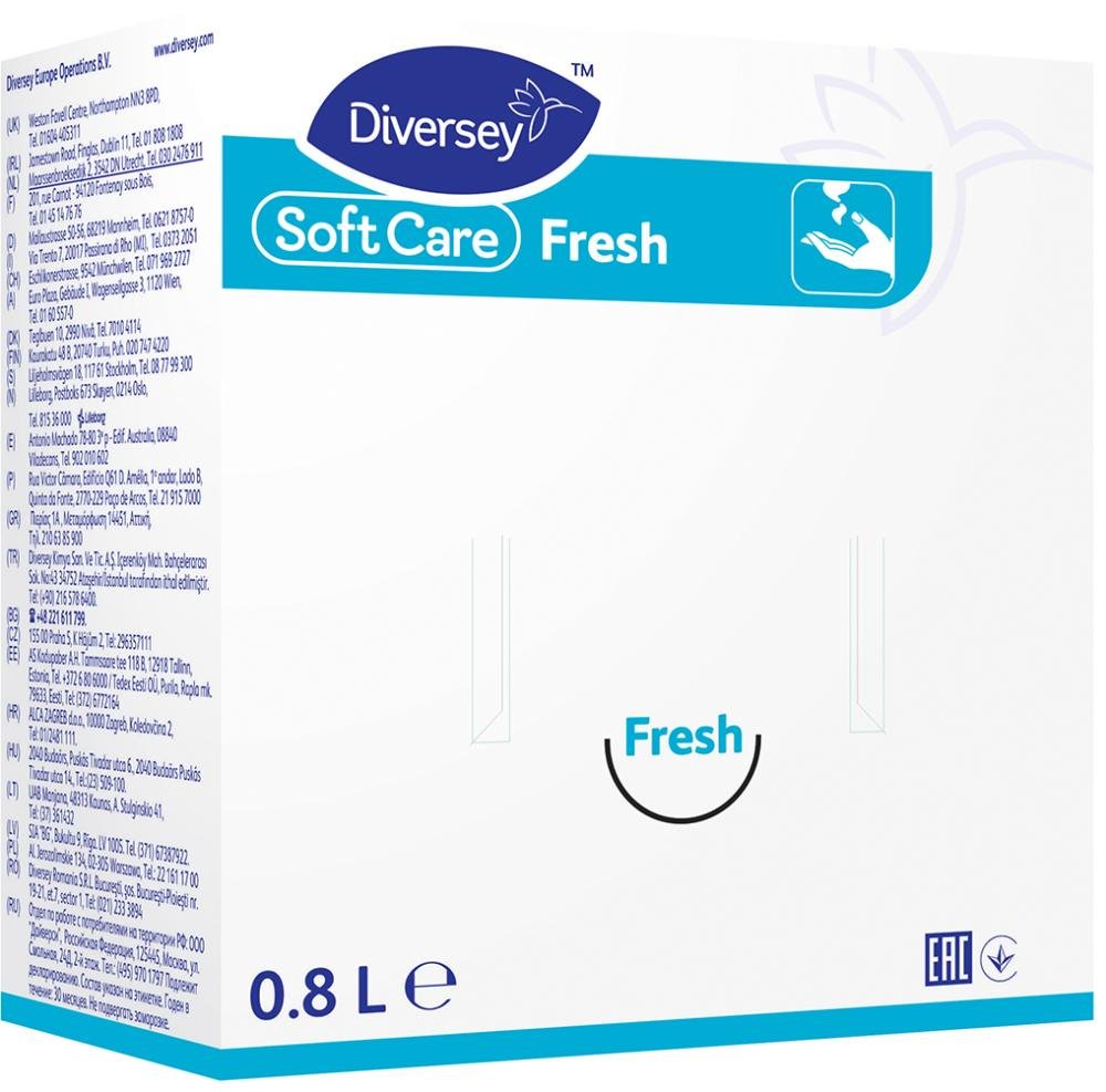 Seifenlotion Soft Care Fresh H1 800ml Produktbild img1 L