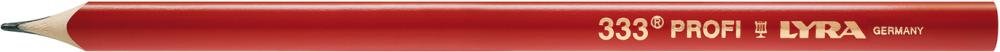 Zimmermannsbleistift oval333 rot 24cm Pak.a12 Lyra Produktbild img2 L