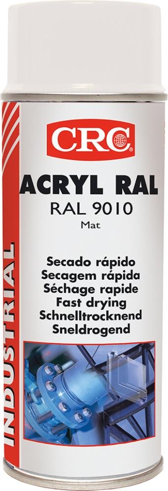 Acryl RAL 9010 Reinweiß, matt, 400ml Spraydose Produktbild img1 L