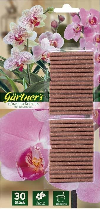 Gärtners Düngestäbchen Orchideen, 30 Stück Produktbild img1 L