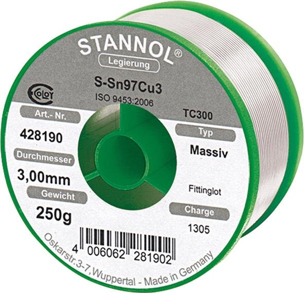 Fittingslot 97 Nr. 428190Stannol Produktbild img1 L