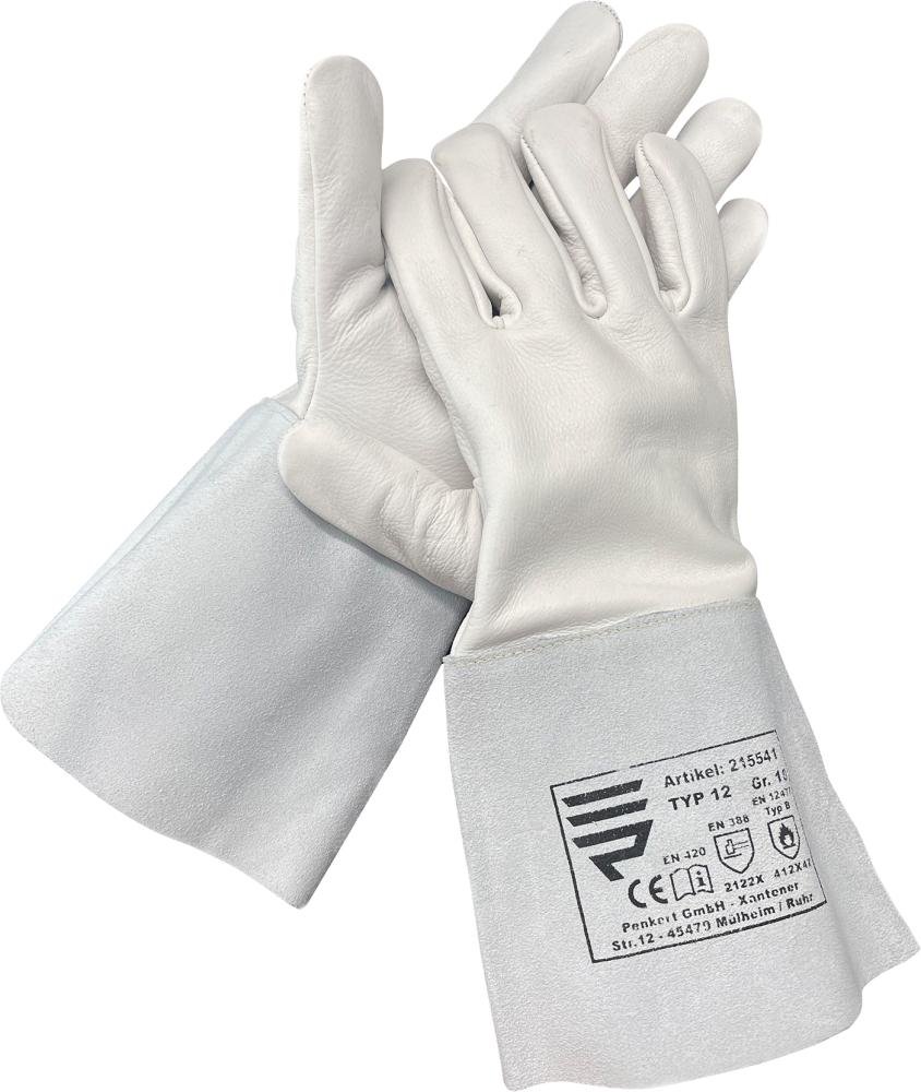 Schweißerhandsch. Nappa Typ 12, 35 cm, Gr. 10 Produktbild img1 L