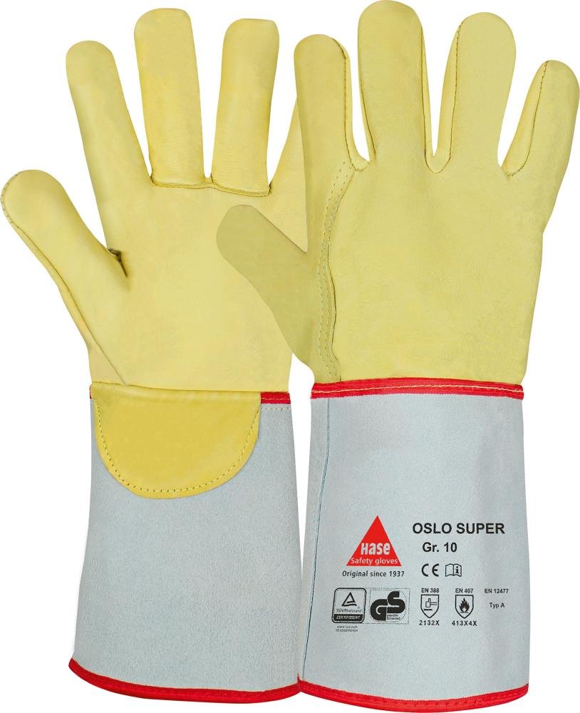 Schweißerhandschuh Oslo Super, Gr.10 Produktbild img1 L