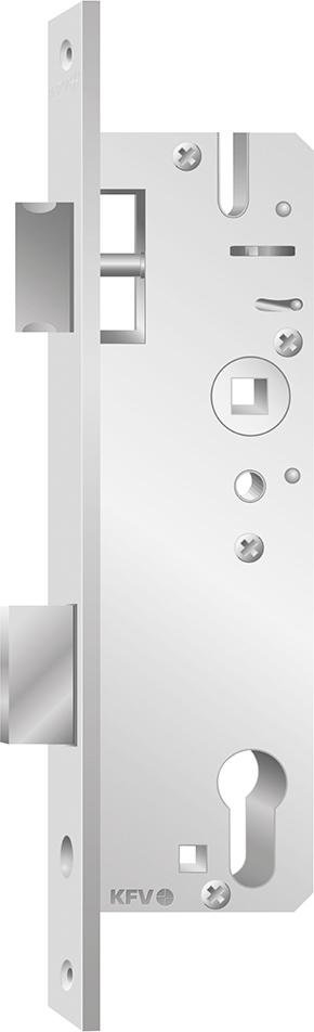 Einsteckschloss Nr. 28-PZW<br>für Rohrrahmentüren Produktbild img1 L