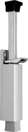 Türfeststeller 3836 bis 90mm Hub,silber lack. Produktbild img1 L