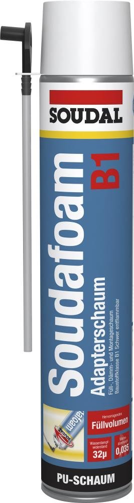 Soudafoam B1 PU-Schaum 750 ml, (MDI) SOUDAL Produktbild img1 L