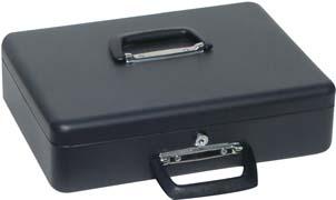 Geldkassette schwarz Euroeinteilung 370x290x110mm Produktbild img2 L
