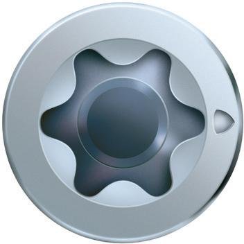 Reyher ART 88195 SPAX 3,5 x 55/36-T10 WIROX SEKO, m.Fräsrip u. Schneidsp. gal Zn VE=S Produktbild img2 L