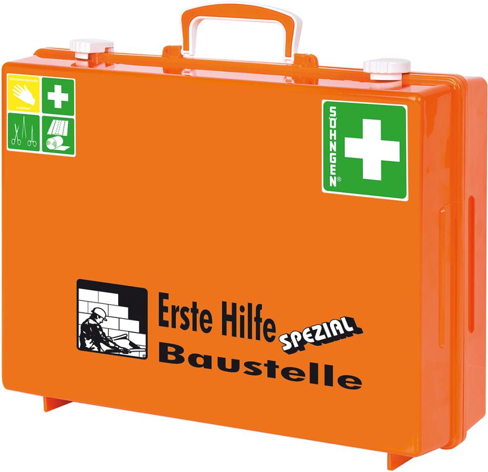 SÖHNGEN EH-Koffer MT-CD SPEZIAL Baustelle ABS orange DIN 13157 Produktbild img2 L