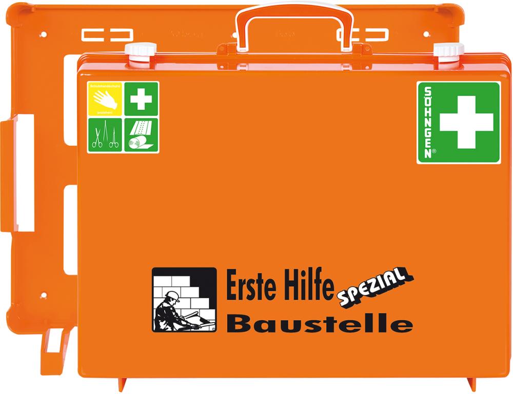 SÖHNGEN EH-Koffer MT-CD SPEZIAL Baustelle ABS orange DIN 13157 Produktbild img3 L
