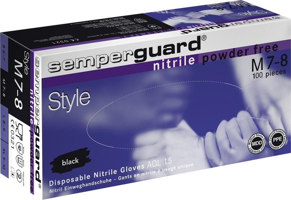 Handschuh SEMPERGUARD® Nitril STYLE Produktbild img2 L