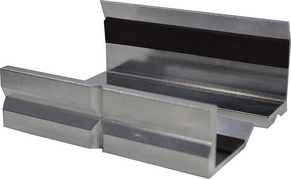 Aluminium-Schonbackenpaar, waagerechtes und senkrechtes Prisma Produktbild img1 L