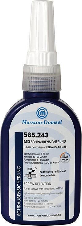 MD-Schraubensicherung 585.243 Flasche 50g Produktbild img1 L