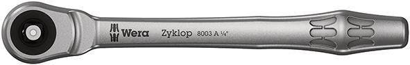 WERA Durchsteckknarre Zyklop metal push 1/4" Produktbild img1 L