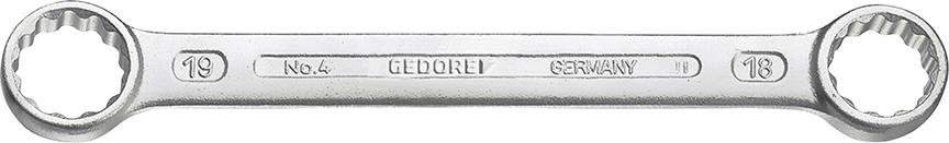 GEDORE Doppelringschlüssel DIN837B 6x7mm Produktbild img1 L