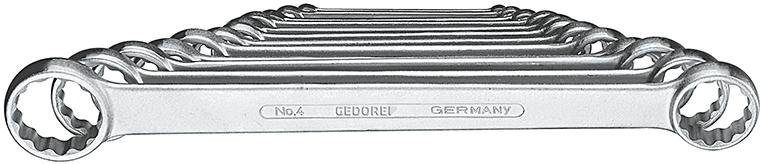 GEDORE Doppelringschlüssel-Satz DIN837B 6-32mm 12-teilig in Karton Produktbild img1 L