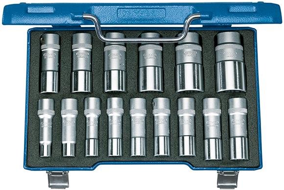 Steckschlüsseleinsatz- Satz 12-kant 1/2" 10-32mm15-teilig Gedore Produktbild img1 L
