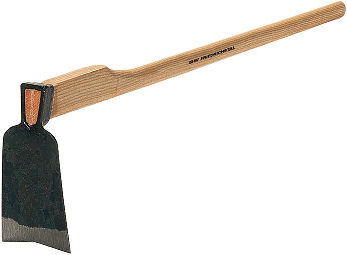 Rhein. Hacke m. Einschn. Gr.1,m.Eschenstiel 135 cm Produktbild img1 L