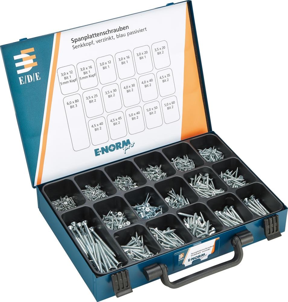 E-NORM Montagekoffer 1 SPS Senkk. zn blau PZD E-NORMpro Produktbild img3 L