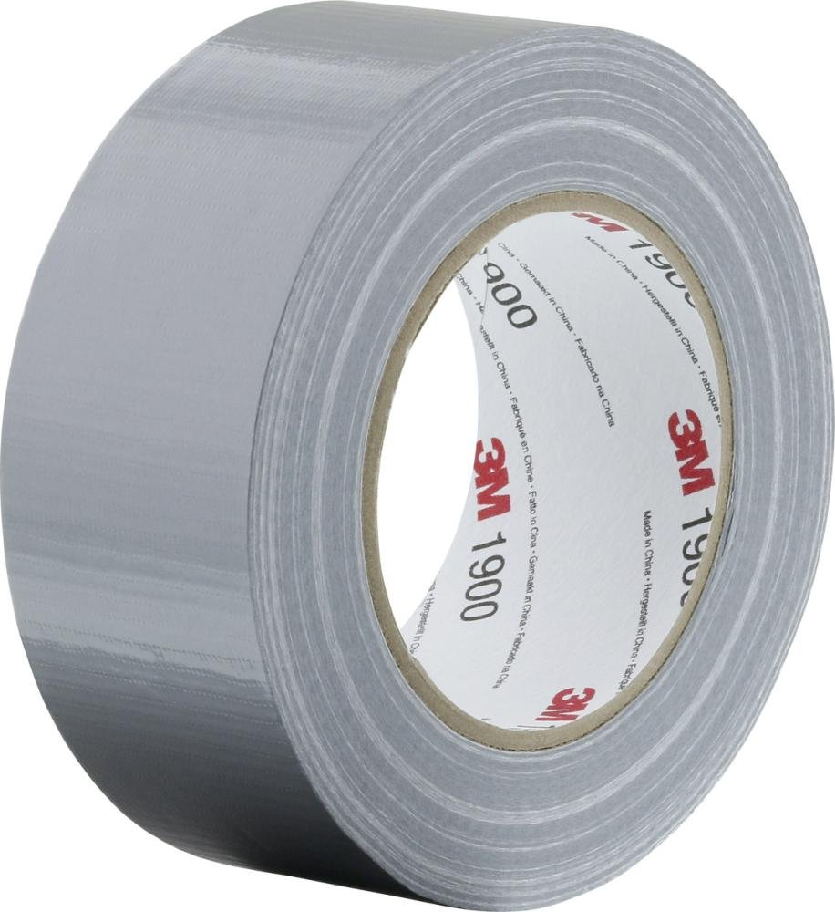 3M 1900 Gewbeband 50mm x 50m silber Produktbild img1 L