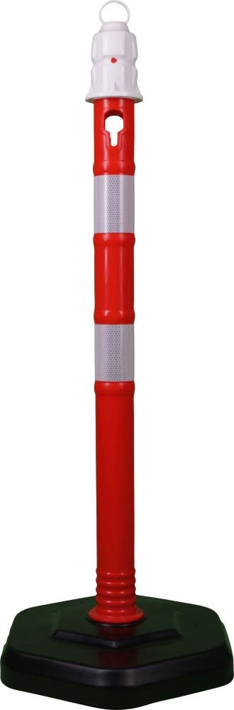 Kettenpfosten, r/w, 1000mm, Ø 63mm Produktbild img1 L
