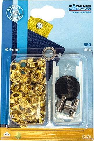 Öse MS vernickelt (SB) 4,0mm a 60 Stück Produktbild img1 L