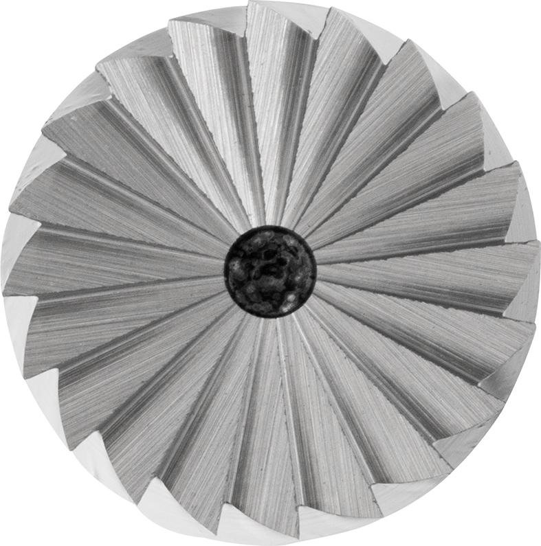PFERD TOOLS Hartmetall Frässtift Zylinder ZYAS stirnverzahnt Ø 06x07 mm Schaft-Ø 3 mm Z5 universal fein Produktbild img2 L