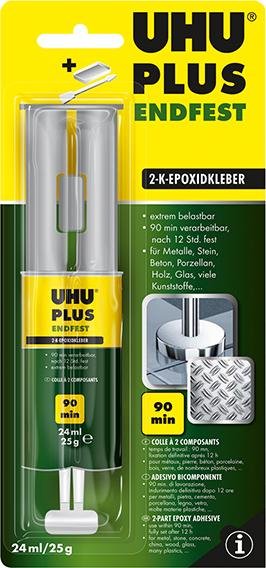 UHU plus endfest 2K-Spritze 24ml/25g Produktbild img1 L