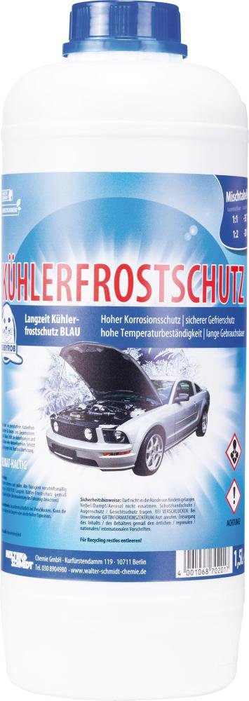 Kühlerfrostschutz R11 blau 1,5 Liter Robbyrob Produktbild img1 L