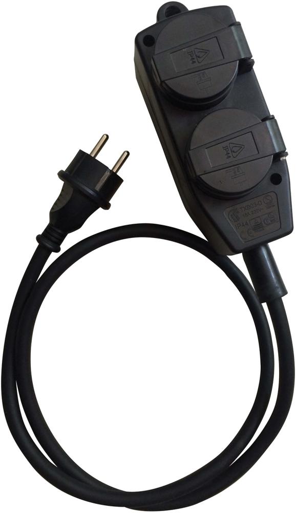 FORTIS Vierfach-Verteiler IP44 10m H07RN-F3G1,5 Produktbild img1 L